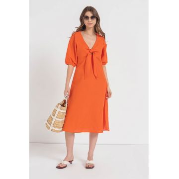 Rochie lejera cu maneci medii