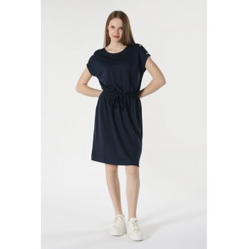 Rochie mini cu decolteu rotund