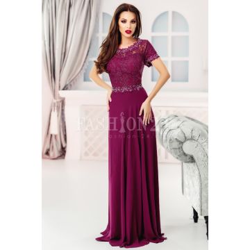 Rochie luna Ana bordo