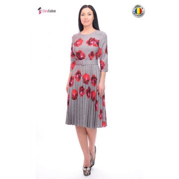 Rochie Fofy de zi cu imprimeu floral