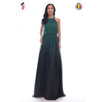Rochie Per Donna de seara lunga din voal in degrade
