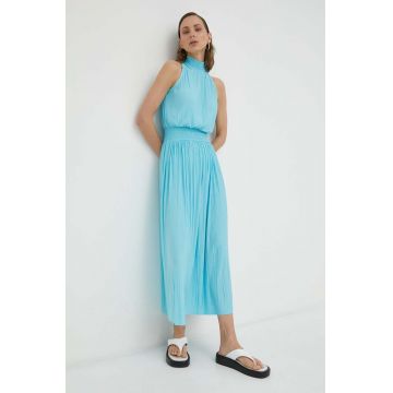 Samsoe Samsoe rochie maxi, evazati