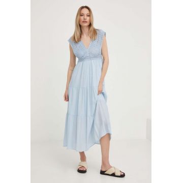 Answear Lab rochie maxi, evazati