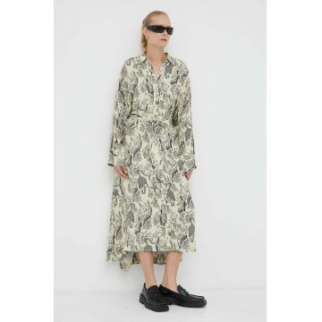 Day Birger et Mikkelsen rochie midi, drept