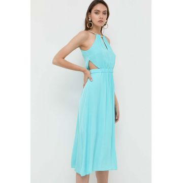 Morgan rochie midi, evazati