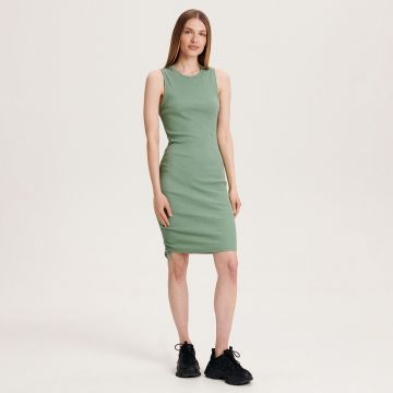 Reserved - Ladies` dress - Kaki