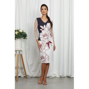 Rochie Gemma Bleumarin