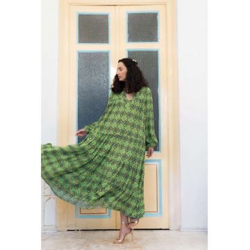 Rochie midi lejera Zebre