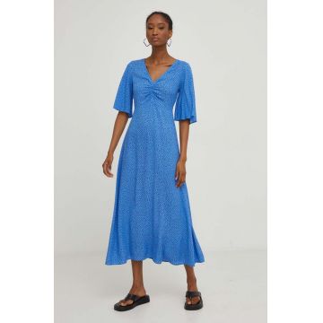 Answear Lab rochie midi, evazati