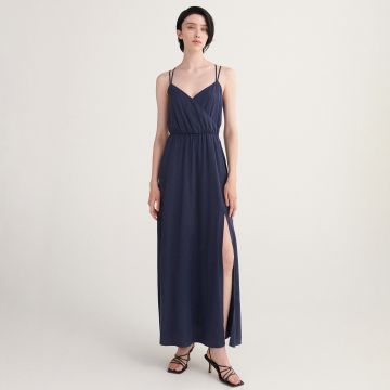 Reserved - Ladies` dress - Bleumarin