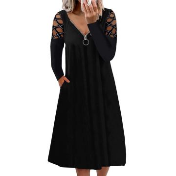 ROCHIE ELEGANTA KARRY neagra