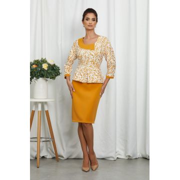 Rochie Lyrra Galben Mustar