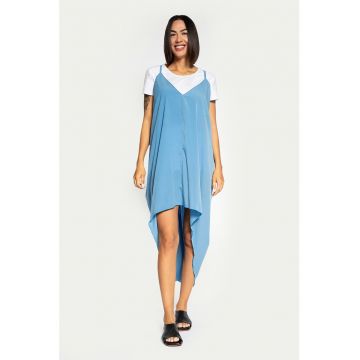 Rochie vaporoasa asimetrica
