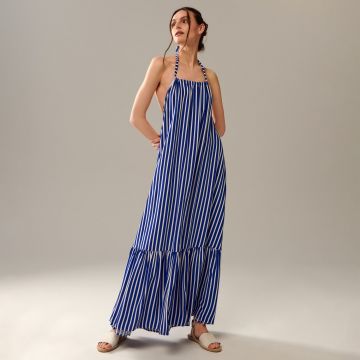 Sinsay - Rochie maxi - Bleumarin