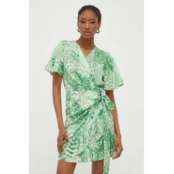 Answear Lab rochie culoarea verde, mini, drept