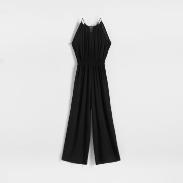 Reserved - Ladies` jumpsuit - Negru