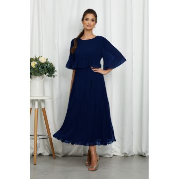 Rochie Valentina Bleumarin