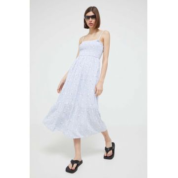 Hollister Co. rochie midi, evazati