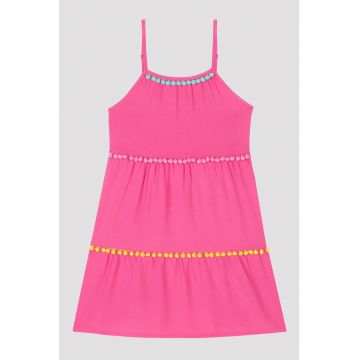 Rochie de plaja cu canafi