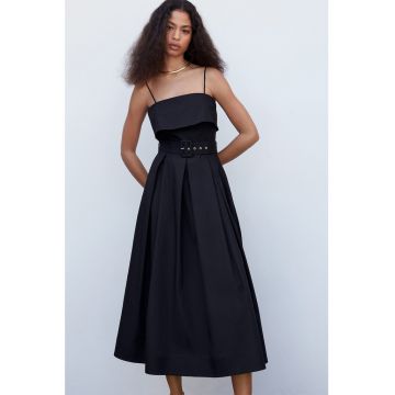 Rochie midi cu o curea Nicola