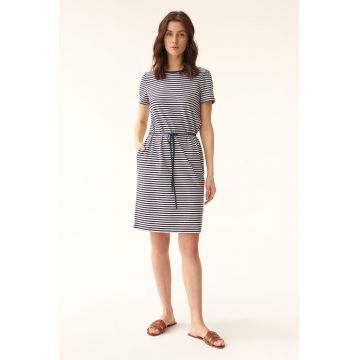 Rochie-tricou cu model in dungi