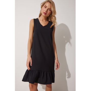 Rochie cu terminatie evazata