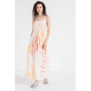 Rochie de bumbac cu model tie-dye Fibi