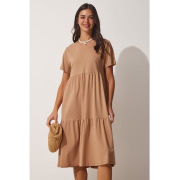 Rochie stratificata de bumbac