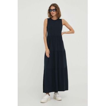 Marc O'Polo rochie culoarea albastru marin, maxi, evazati