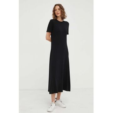 Marc O'Polo rochie culoarea negru, maxi, drept