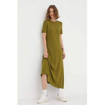 Marc O'Polo rochie culoarea verde, maxi, evazati