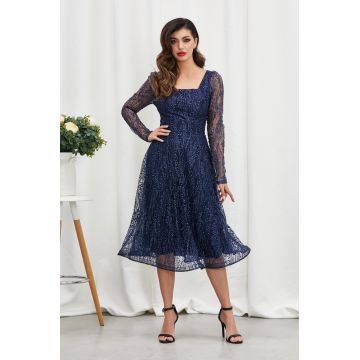 Rochie Clara Bleumarin