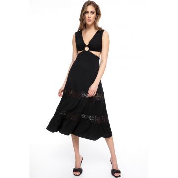 Rochie evazata midi