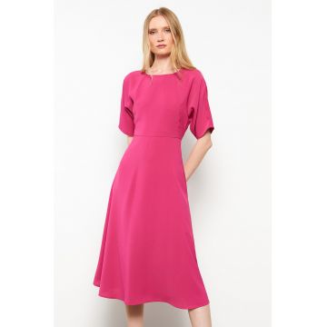 Rochie midi evazata uni