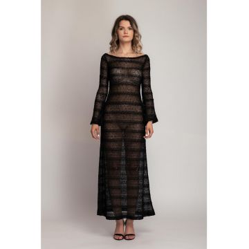 Rochie semi-transparenta