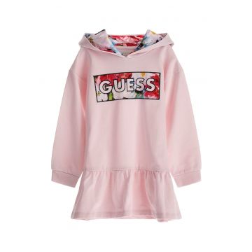 Rochie cu gluga si maneci cazute