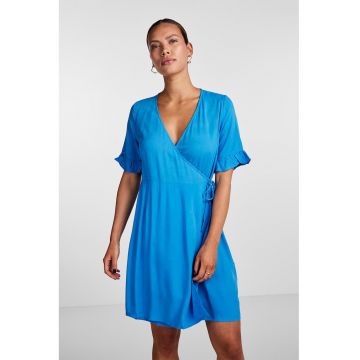 Rochie evazata cu model uni