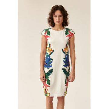 Rochie scurta cu imprimeu floral