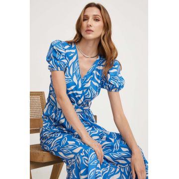 Answear Lab rochie din bumbac midi, evazati