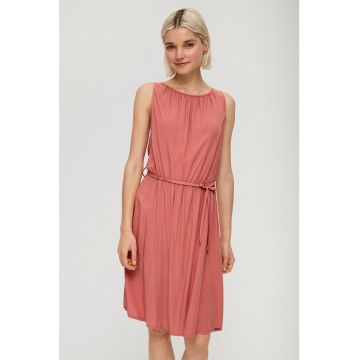 Rochie scurta cu cordon in talie