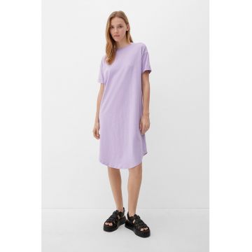 Rochie-tricou cu maneci cazute