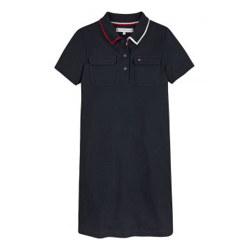 Rochie-tricou polo